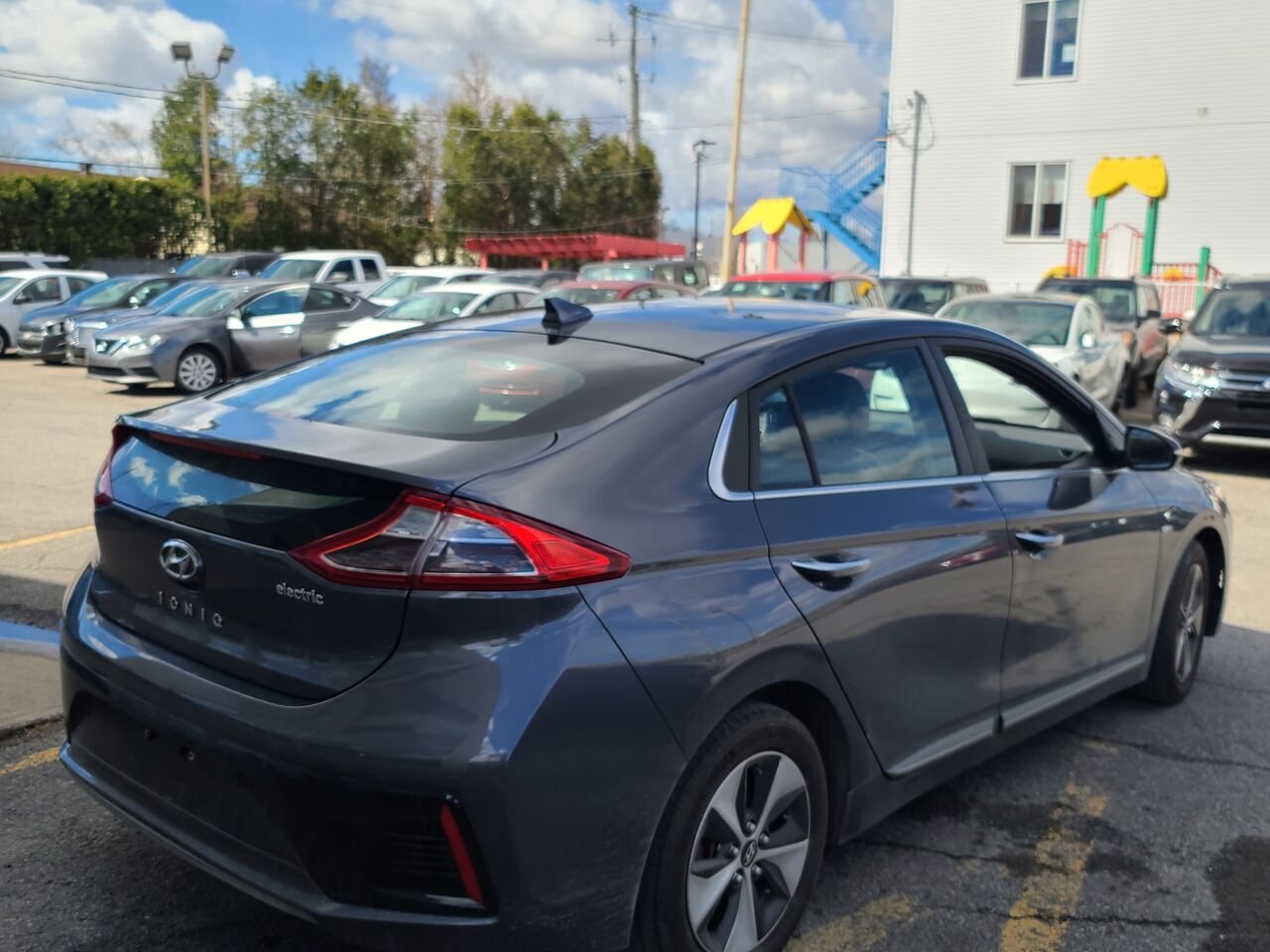 2019 Hyundai Ioniq Electric Grey  - photo #5
