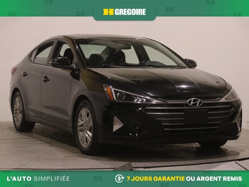 Hyundai Elantra PREFERRED AUTO AC GR ELECT MAGS CAM RECUL BLEUTOOT 2020 Noir