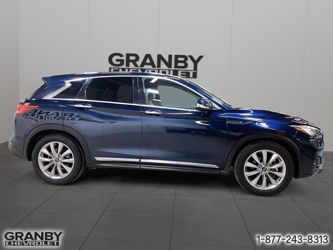Infiniti QX50 PURE TI | 25-0545A 2020 Bleu Granby - photo #3