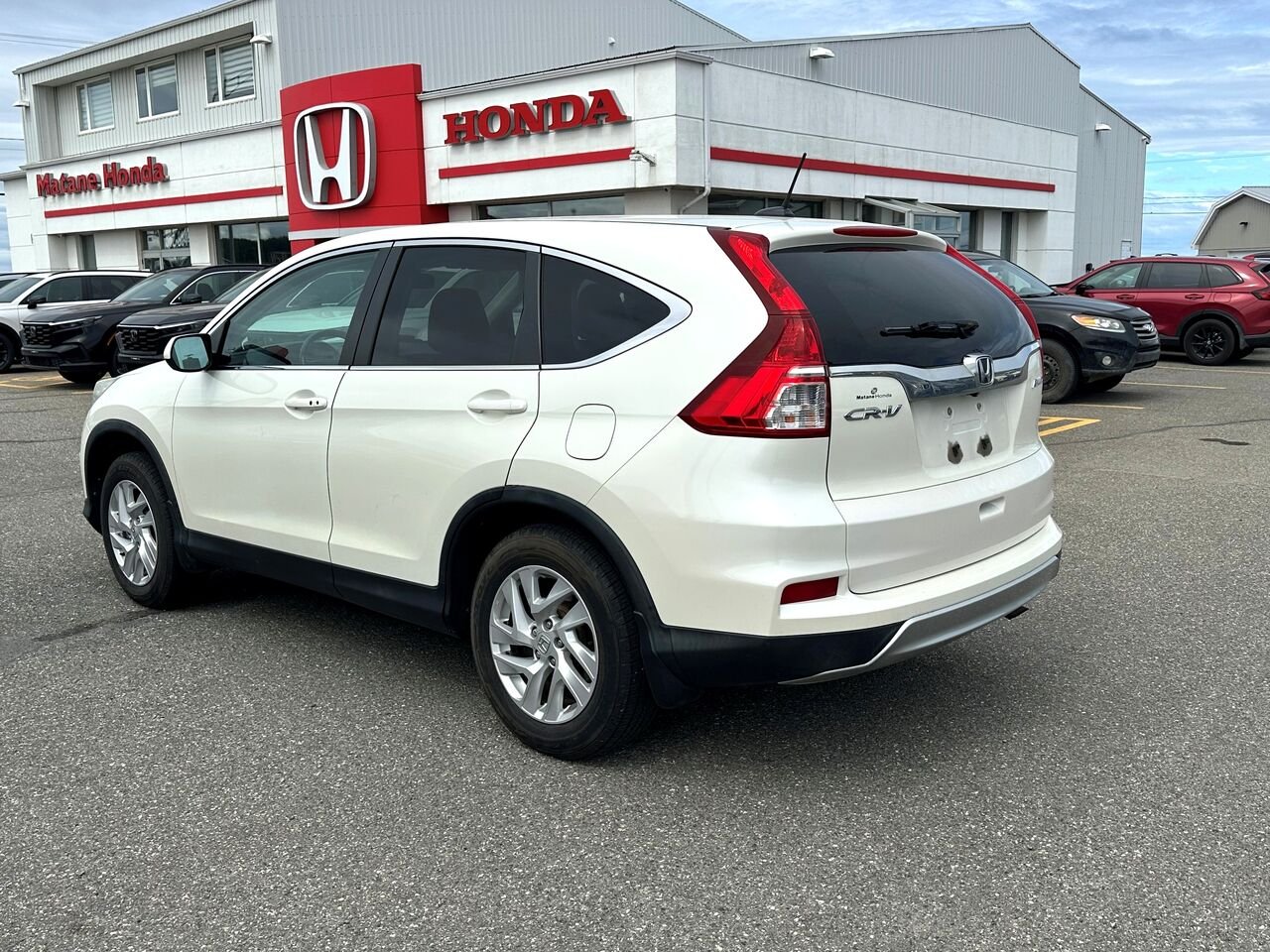 2015 Honda CR-V Traction intégrale 5 portes EX-L White Matane - photo #2
