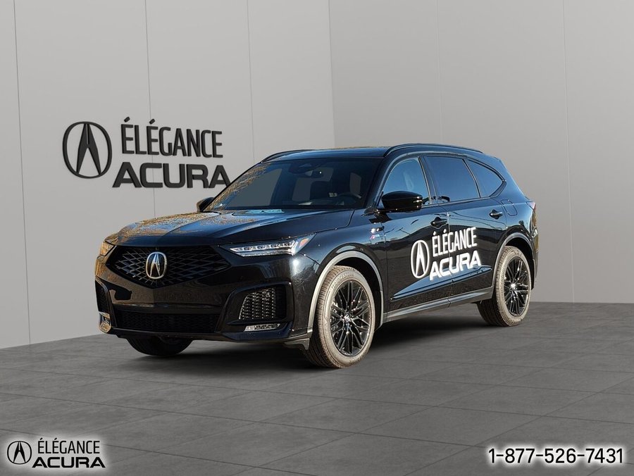 ACURA MDX A-SPEC PLATINUM ÉLITE 2026 Noir majestueux nacré