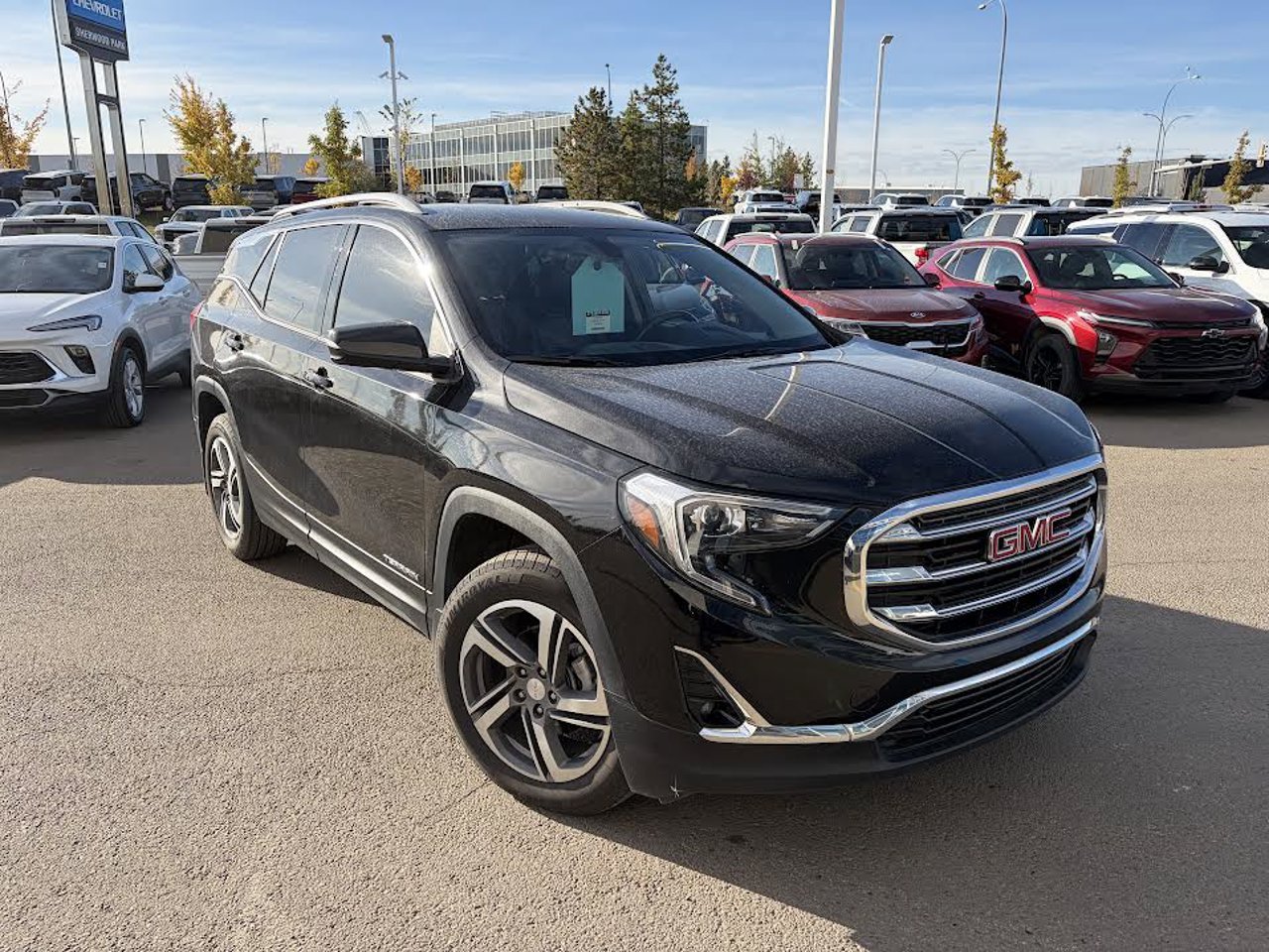 2018 GMC Terrain AWD 4dr SLT Diesel Black Sherwood Park - photo #1