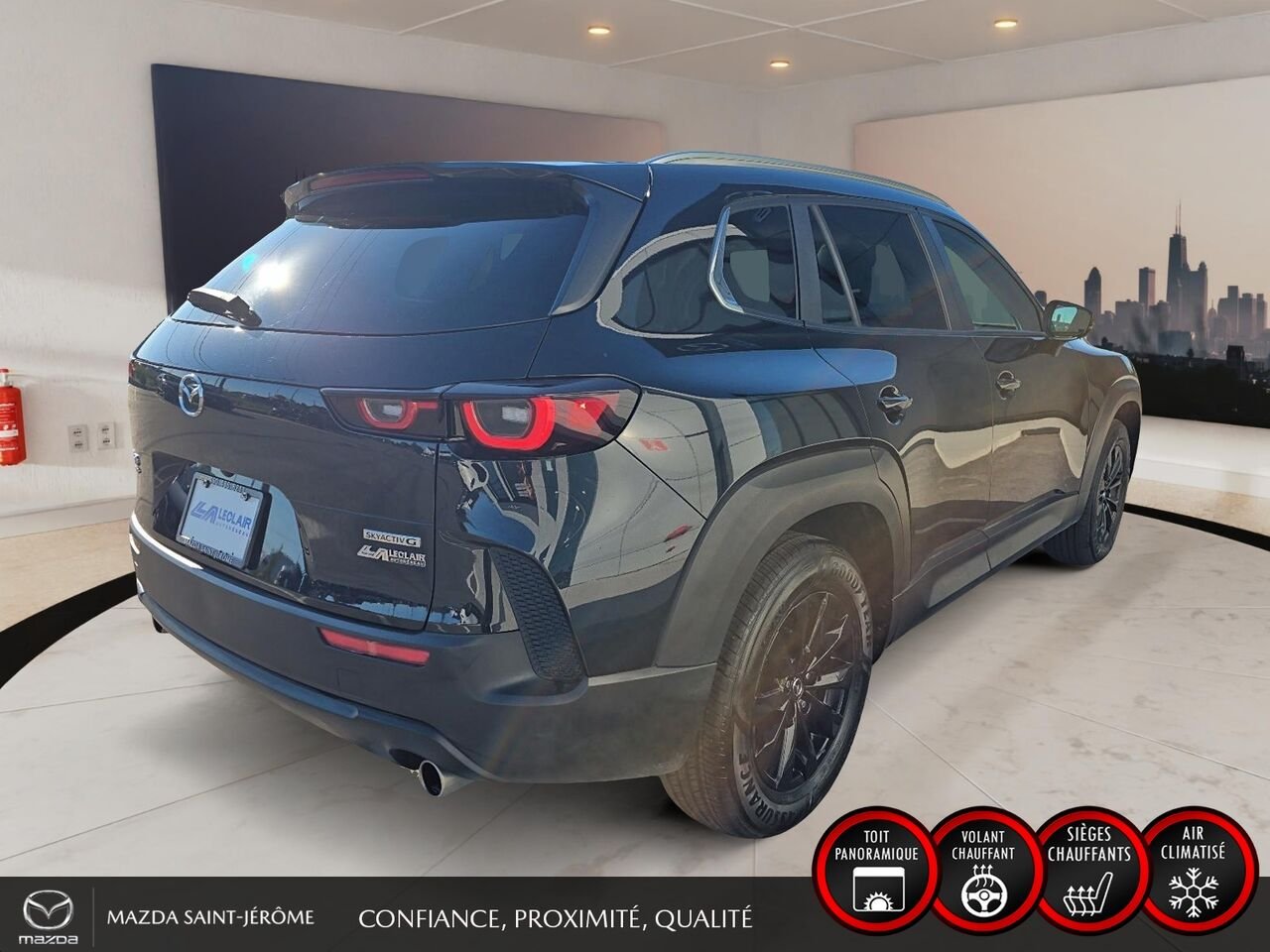 Mazda CX-50 GS-L | 1 PROPRIÉTAIRE | JAMAIS ACCIDENTÉ | TOIT PANORAMIQUE | CUIR | AWD 2025 Noir Saint-Jérôme - photo #5