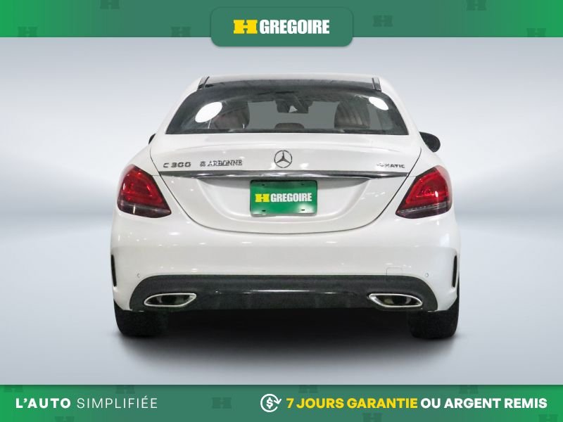 Mercedes Benz C-Class 2019 Blanc Blainville - photo #7