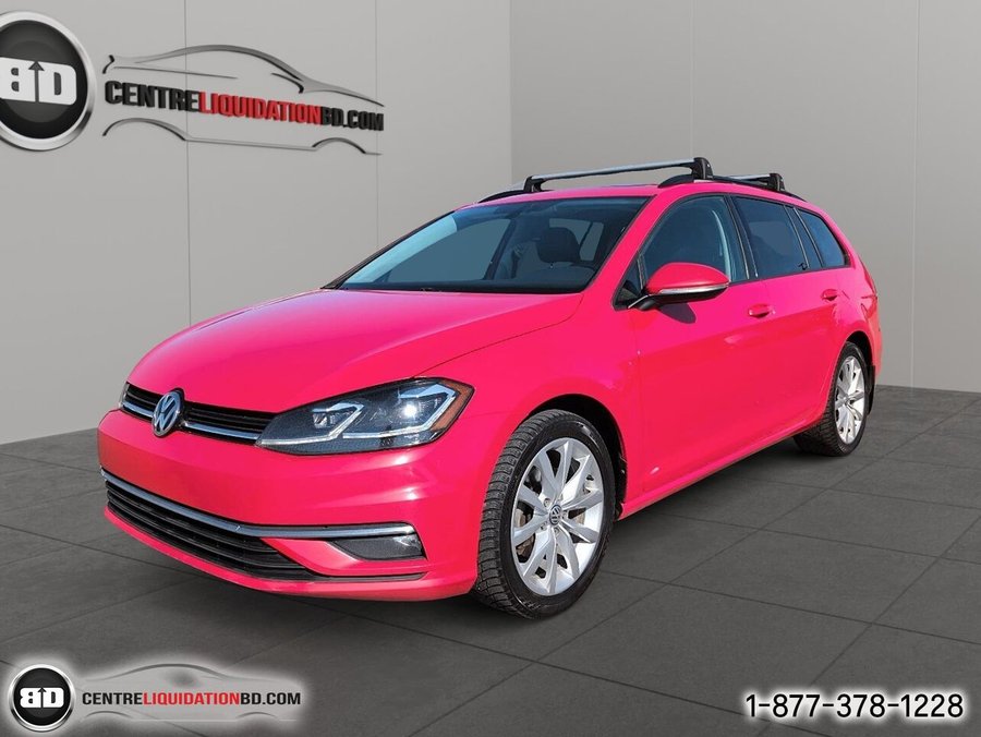 2018 Volkswagen Golf SportWagen Trendline DSG 4MOTION Red