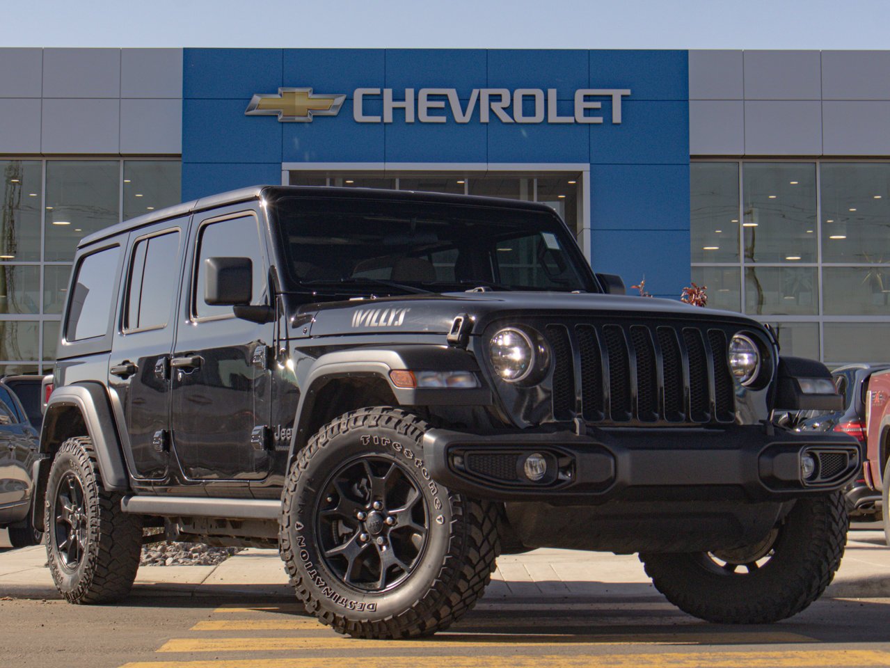 2023 Jeep Wrangler Willys 4 Door 4x4 Black Sherwood Park - photo #13