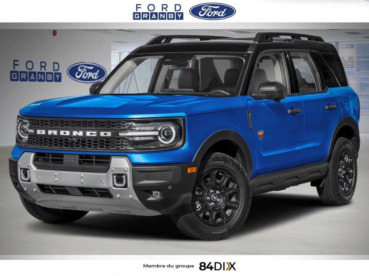 Ford Bronco Sport 2026 Bleu vélocité métallisé Granby - photo #0
