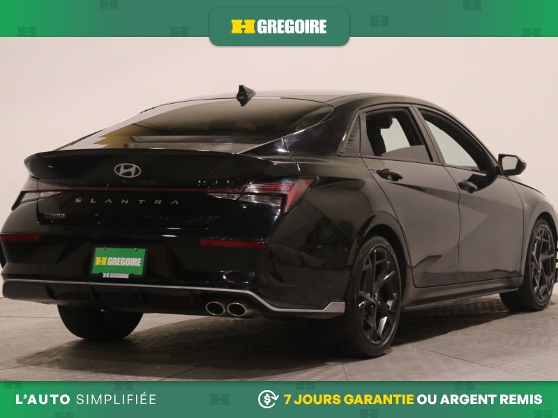 Hyundai Elantra 822720 | N Line Ultimate AUTO AC CUIR TOIT NAV MAGS CAM REC 2025 Noir Laval - photo #8