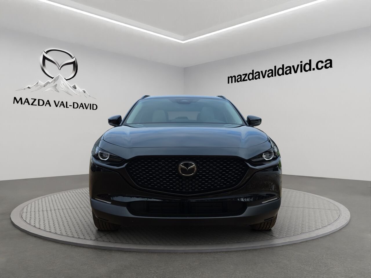 Mazda CX-30 Gs, awd, sièges, volant et rétroviseurs chauffants 2026 Noir de jais mica Val-David - photo #2