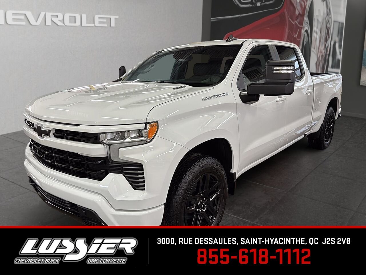 CHEVROLET Silverado 1500 RST 2026 BLANC SOMMET Saint-Hyacinthe - photo #0
