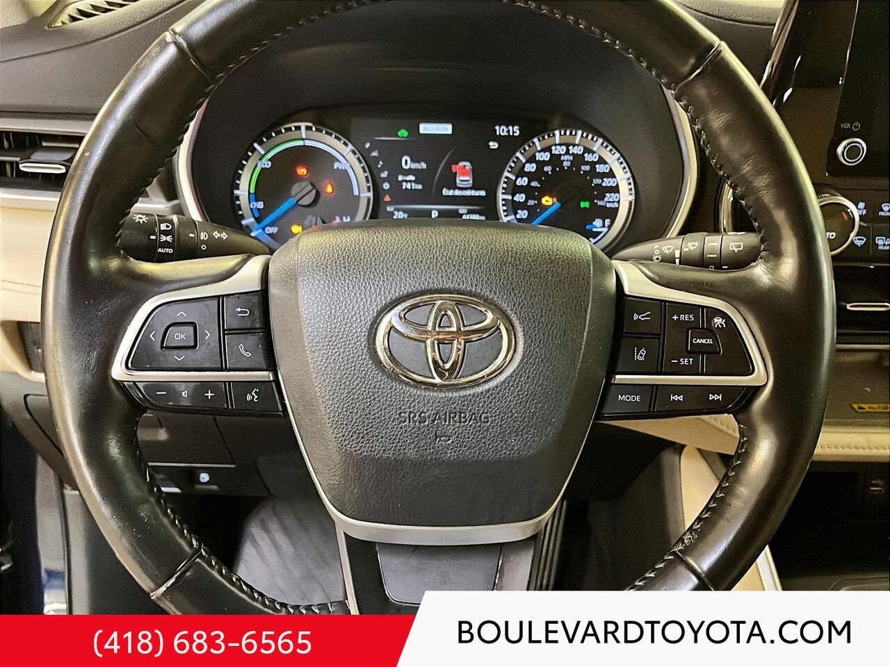2023 Toyota Highlander 100375A-1 | HYBRIDE XLE, AWD Blue Québec - photo #11