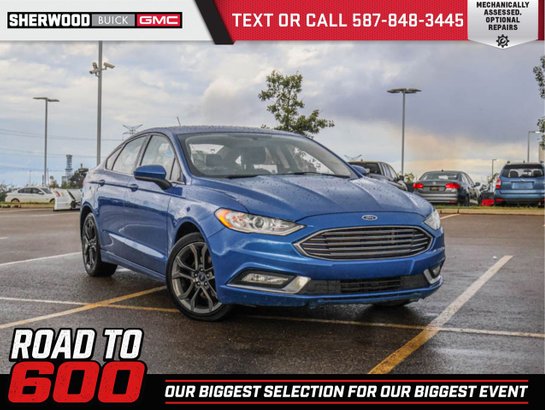 2018 Ford Fusion 2018 Blue