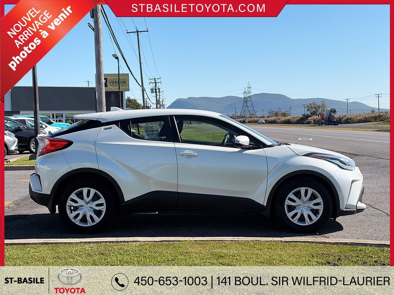 TOYOTA C-HR 2021 Blanc Saint-Basile-le-Grand - photo #3