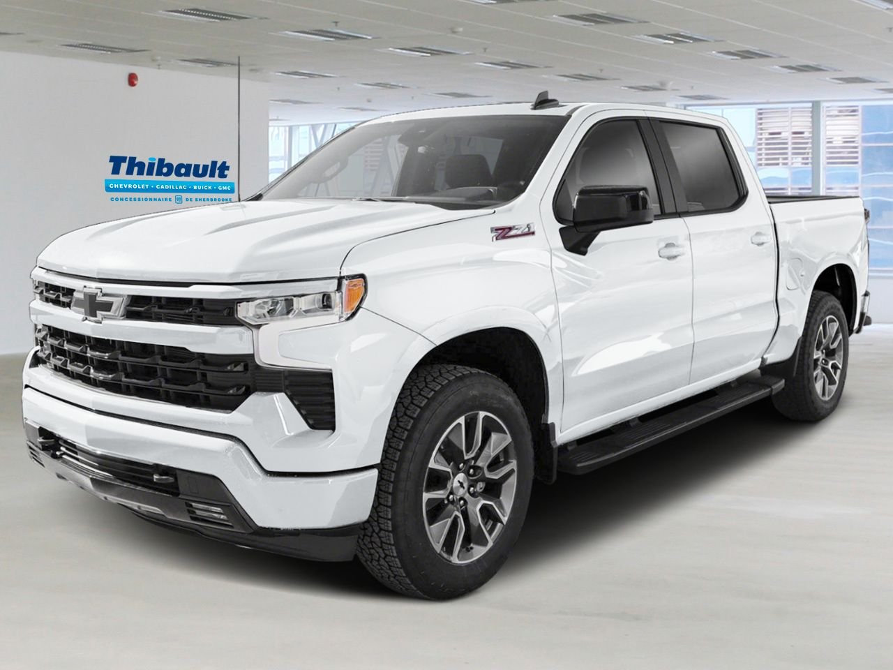 CHEVROLET Silverado 1500 RST cabine multiplace 4RM 157 po 2026 Blanc Sherbrooke - photo #0