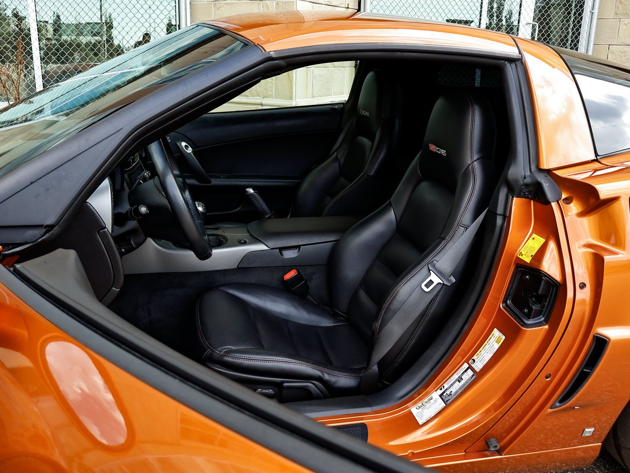 2007 Chevrolet Corvette 2dr Cpe Z06 Orange Sherwood Park - photo #17