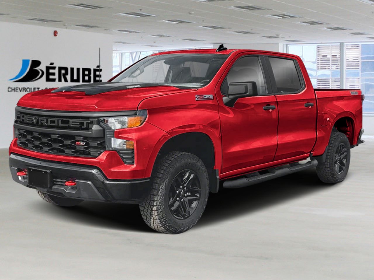 CHEVROLET Silverado 1500 K1500 SILVERADO CREW CAB CUSTOM TRAIL BOSS STD/BOX (2CX) 2026 ROUGE ARDENT Rivière-du-Loup - photo #0