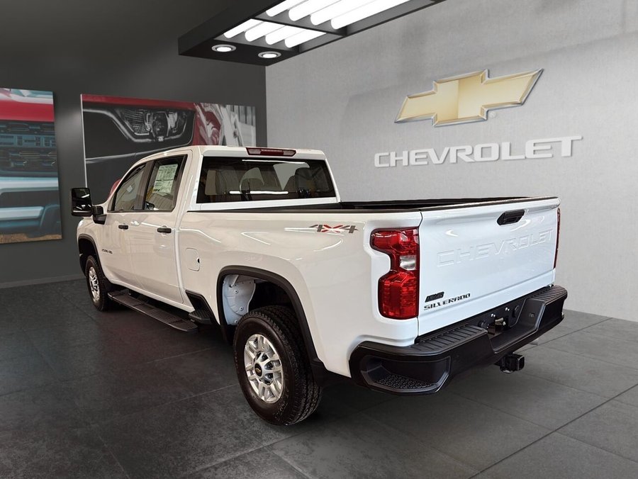 Chevrolet Silverado 2500HD WT cabine multiplace 4RM 159 po 2026 BLANC SOMMET