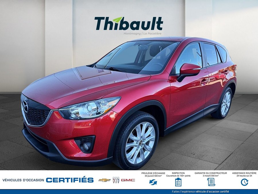 Mazda CX-5 Traction intégrale, 4 portes, boîte automatique, GT 2015 Rouge