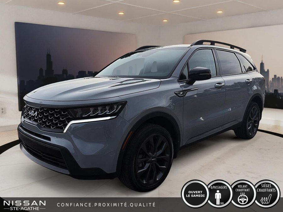 2023 Kia Sorento X-Line | TRACTION INTÉGRALE | 7 PASSAGERS | APPLE CARPLAY | 44 749 KM Grey