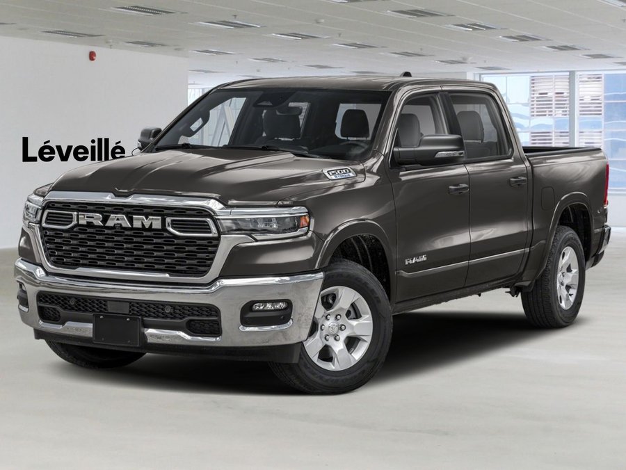 2026 RAM 1500 Big Horn cabine d'équipe 4x4 caisse de 5 pi 7 po Granite Crystal Metallic
