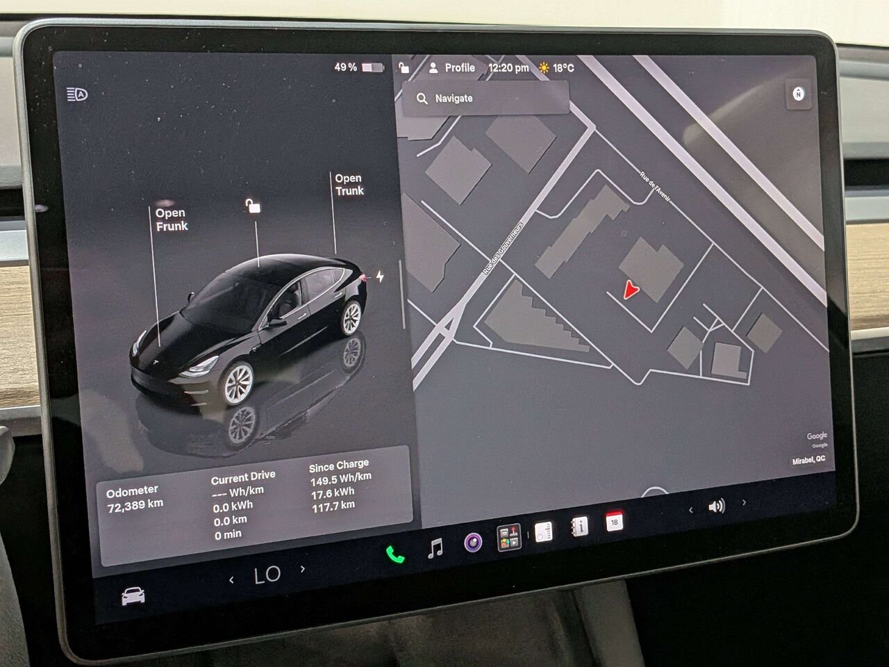 Tesla Model 3 Standard Range RWD *Ltd Avail* 2022 Noir Val-David - photo #22