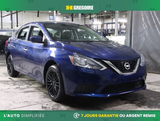 2019 Nissan Sentra SV AUTO A/C TOIT CAM RECUL BLUETOOTH Blue