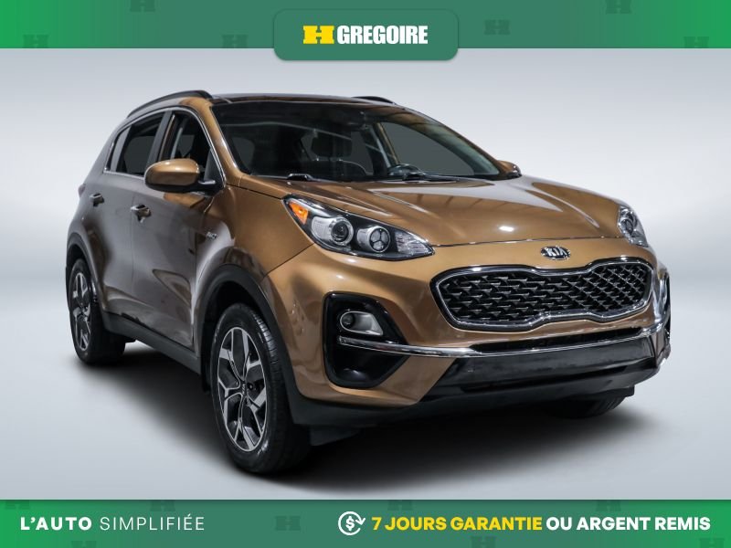 Kia Sportage EX S AWD AUTO AC TOIT MAGS CAM RECULE BLUETOOTH 2020 Brun