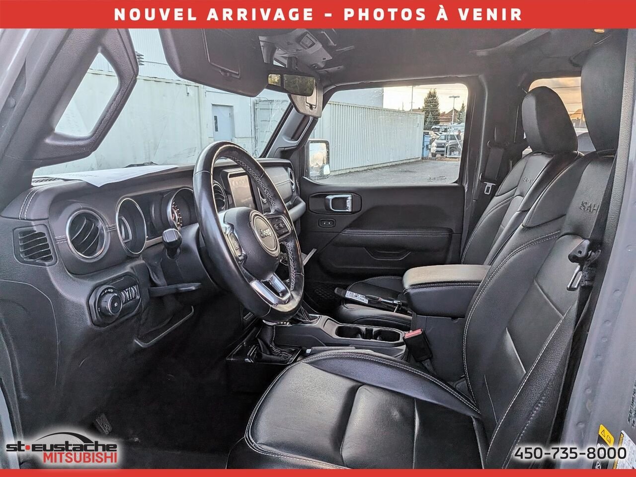 Jeep Wrangler UNLIMITED SAHARA 2021 Gris Saint-Eustache - photo #4