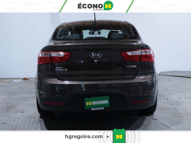2015 Kia Rio Brown Saint-Eustache - photo #6