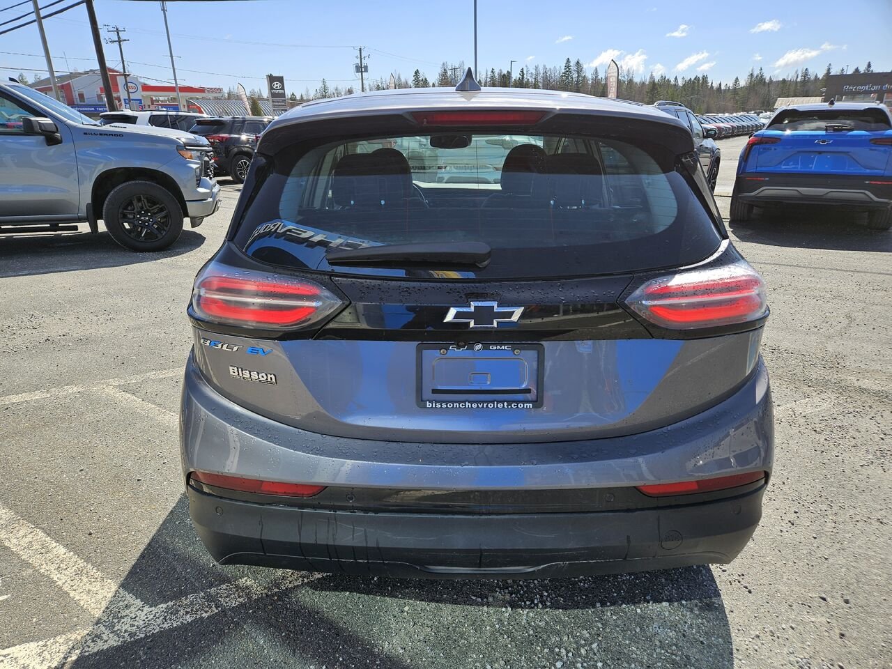 Chevrolet Bolt EV 1LT familiale 5 portes 2022 Gris Thetford Mines - photo #4
