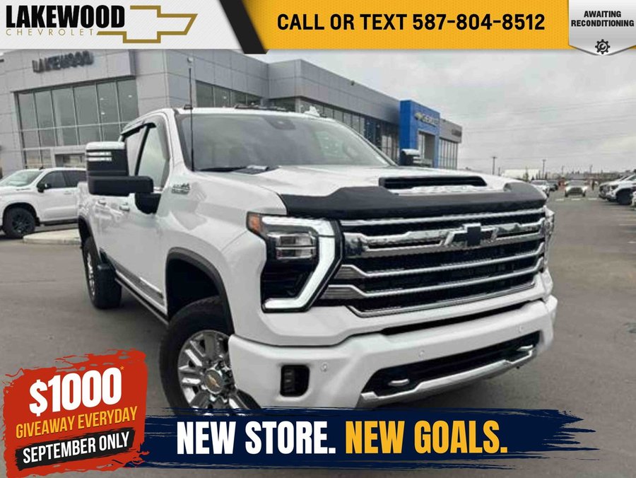 2024 Chevrolet Silverado 3500HD High Country Premium 6.6L Duramax Z71 | Power Assist Steps White