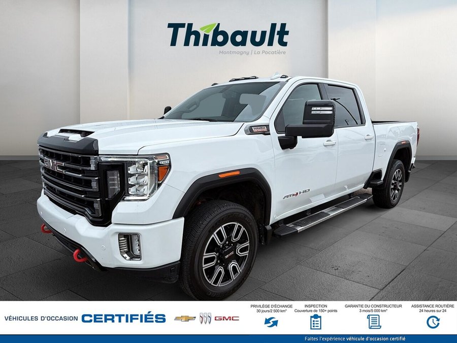 GMC SIERRA K25 AT4 cabine multiplace 4RM 159 po 2023 Blanc