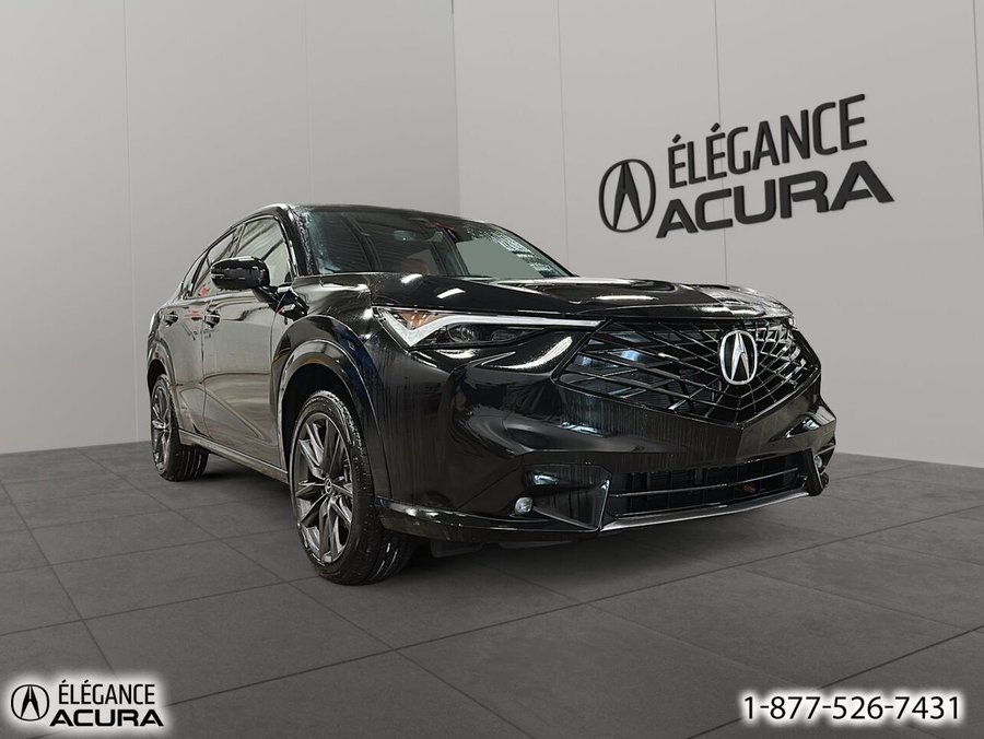 2025 ACURA ADX A-SPEC Crystal Black Pearl