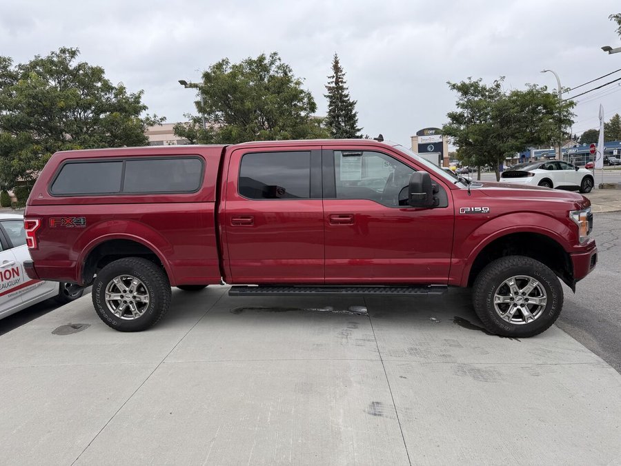 Ford F-150 XLT cabine SuperCrew 4RM caisse de 6,5 pi 2019 Rouge