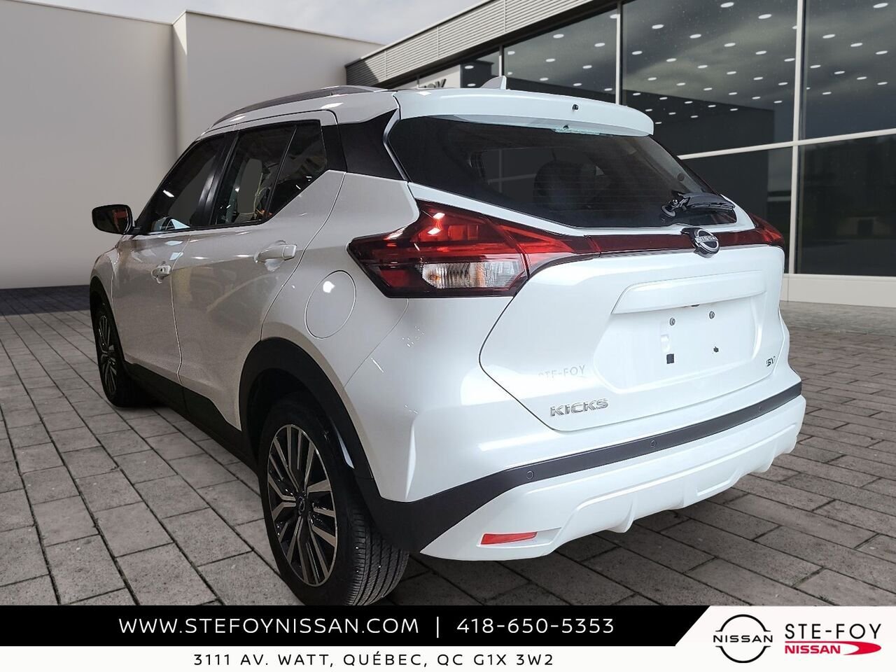 Nissan Kicks SV TA 2024 Blanc Ste-Foy - photo #6