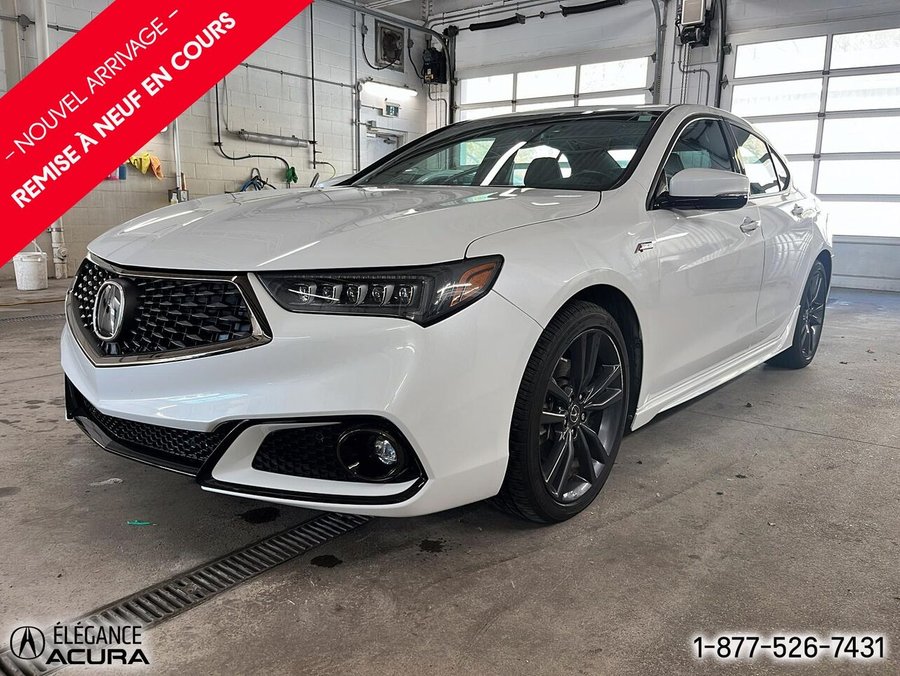 2020 Acura TLX A-Spec berline SH-AWD avec ensemble Tech White