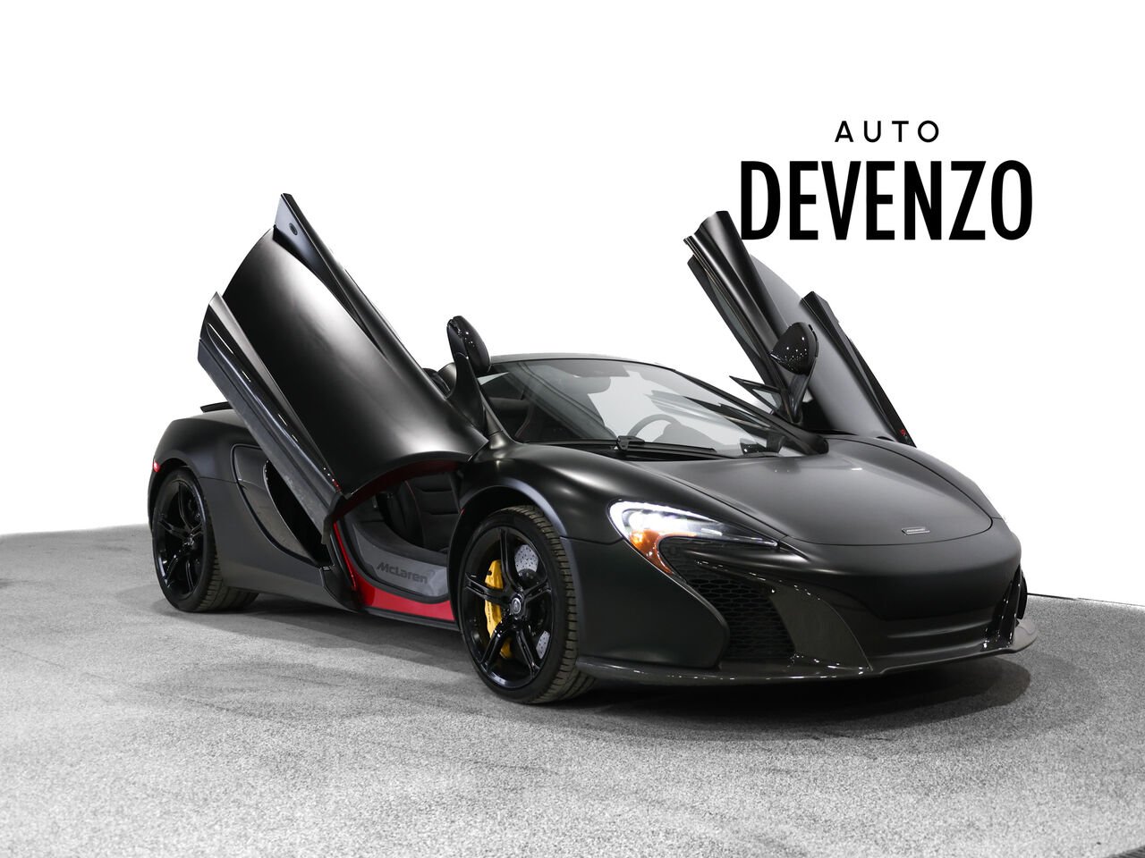 McLaren 650s Spider 3.8L V8 Twin-Turbo 2016 Noir Saint-Eustache - photo #1