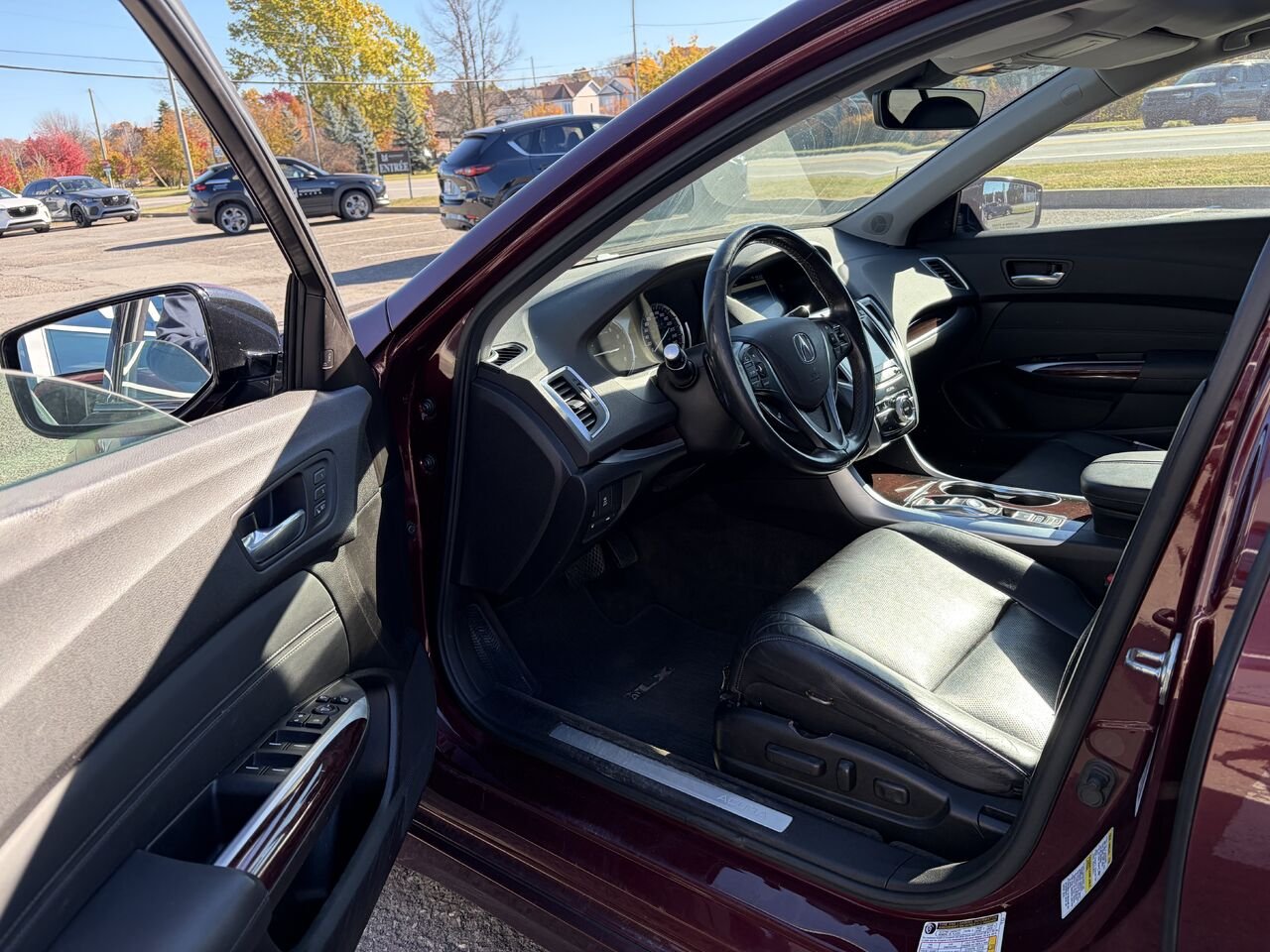 2015 ACURA TLX TECH V6 Tech berline 4 portes SH-AWD Red Montmagny - photo #12