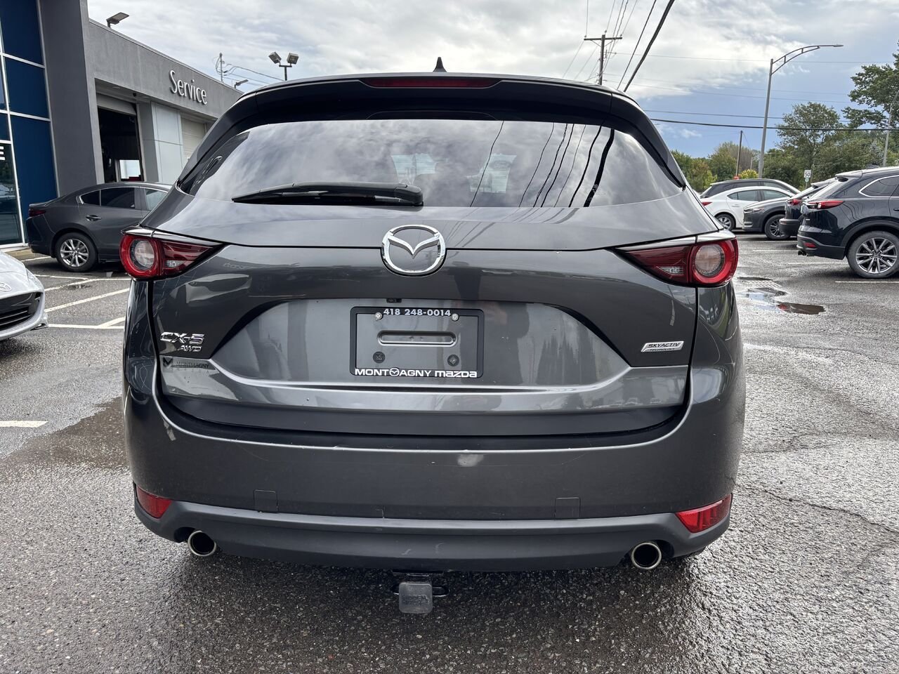 Mazda CX-5 Traction intégrale, 4 portes, boîte automatique, GS 2017 Gris Montmagny - photo #5