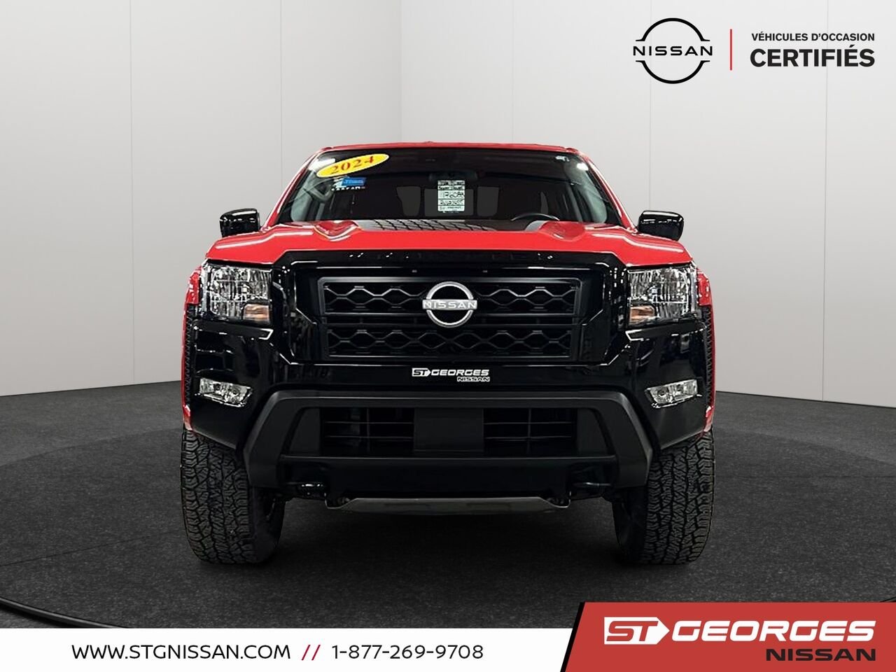 2024 Nissan Frontier Red Saint-Georges - photo #1