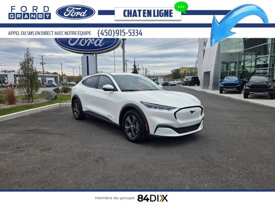 Ford Mustang Mach-E Sélect TI 2022 Blanc