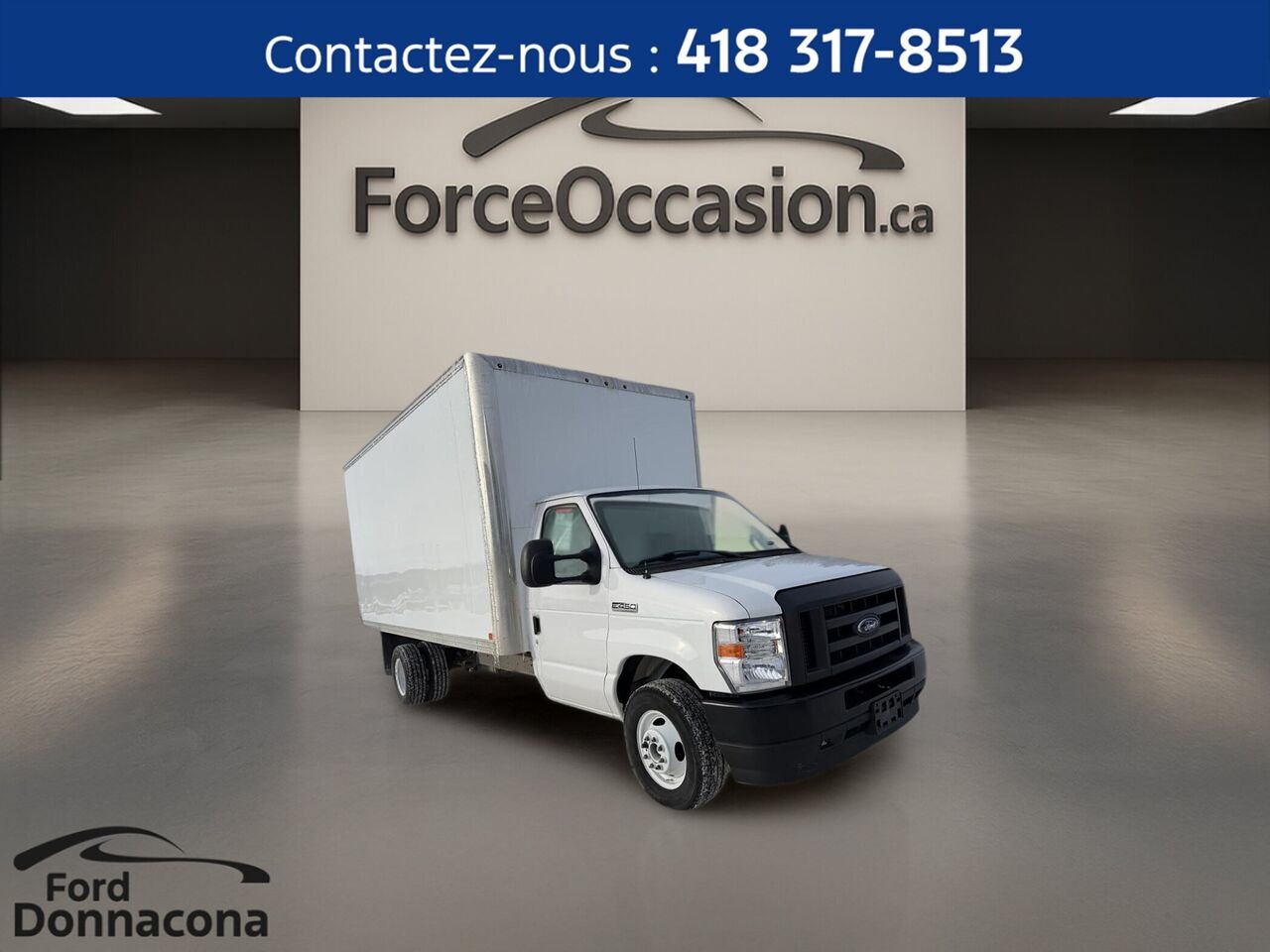 2021 Ford E-450 White  - photo #1