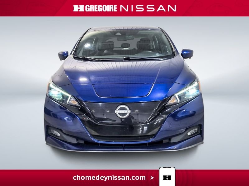2023 Nissan Leaf Blue Saint-Eustache - photo #2