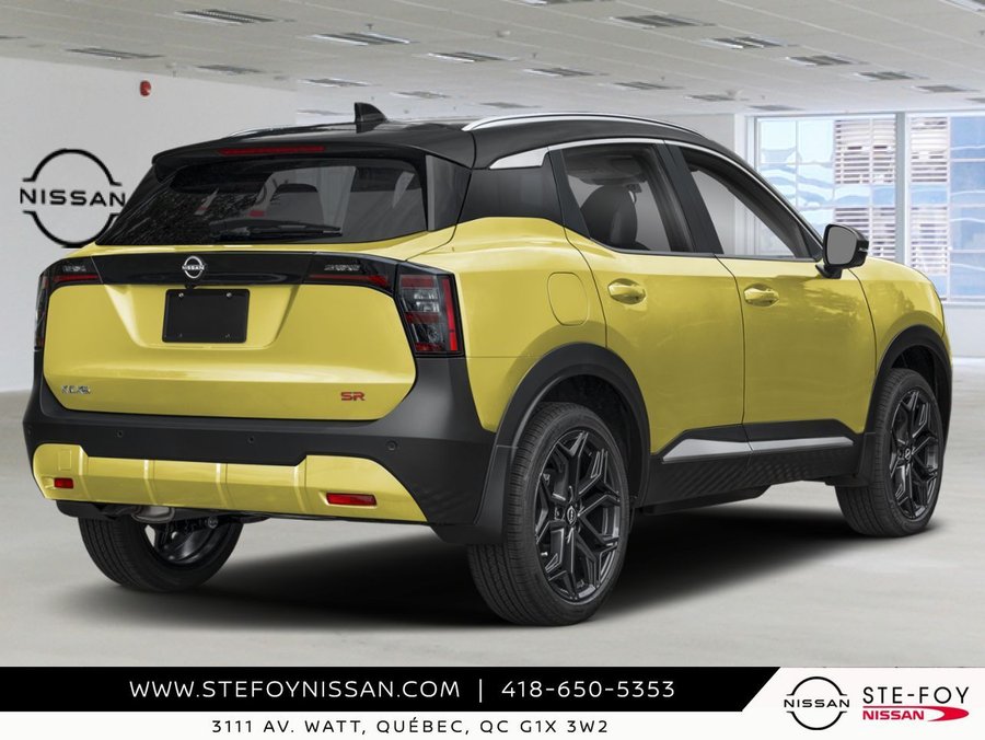 NISSAN Kicks SR TI 2027 Jaune yuzu métallisé/Noir intense