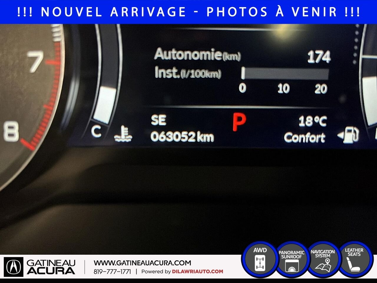Acura RDX Tech SH-AWD 2021 Argent Gatineau - photo #11