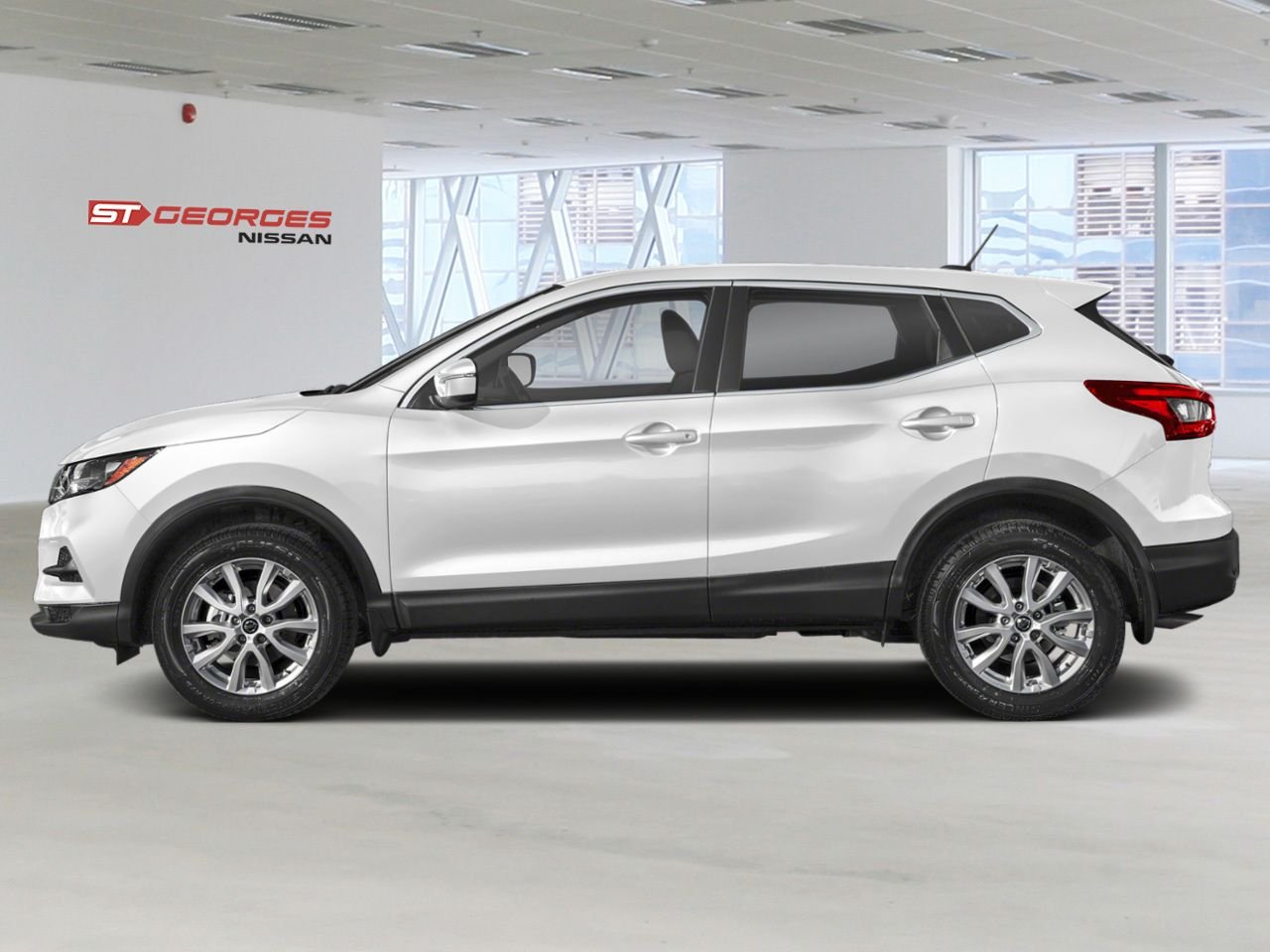 Nissan Qashqai 2021 Blanc Saint-Georges - photo #2