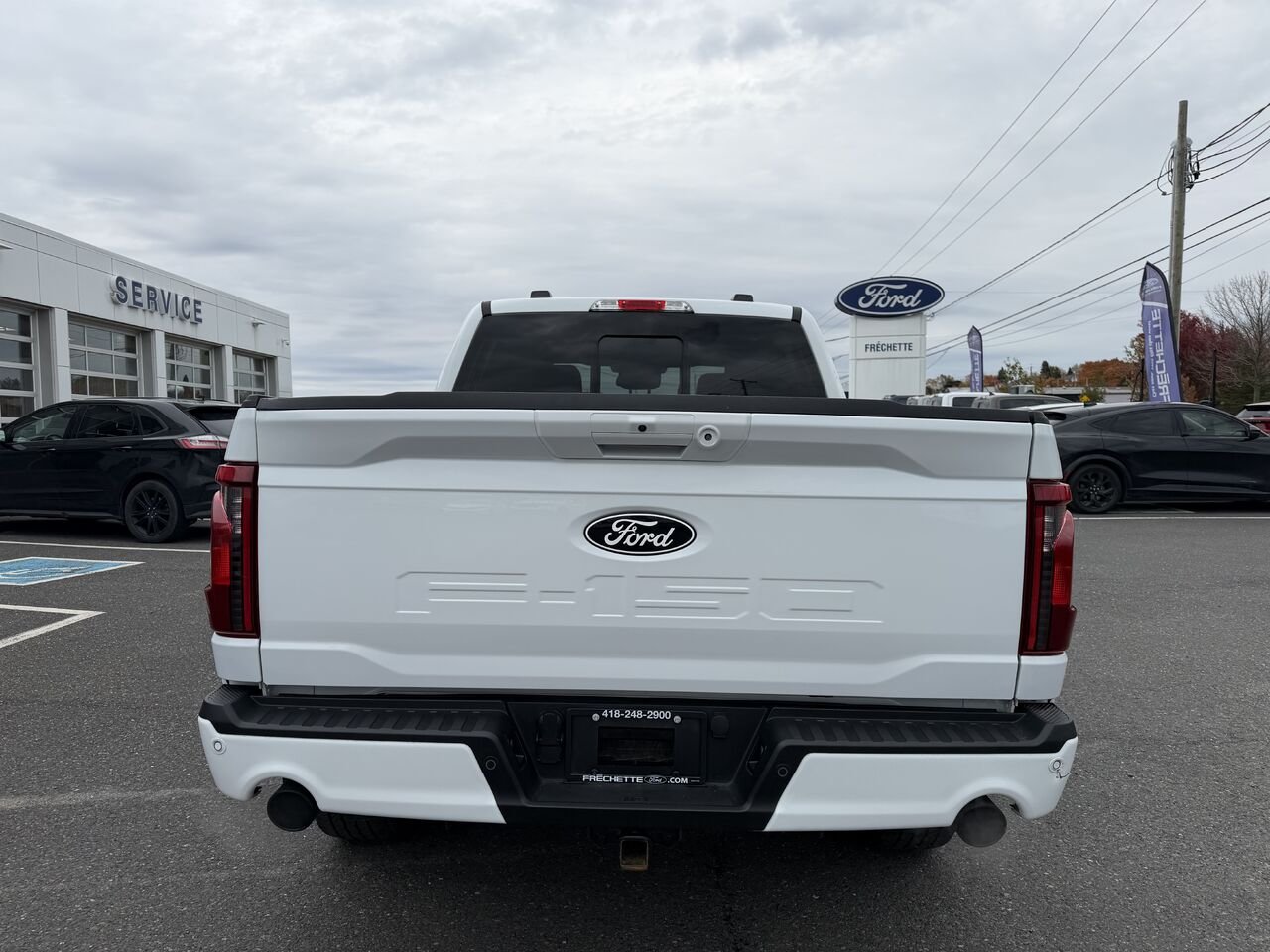 Ford F-150 2024 Blanc Montmagny - photo #2
