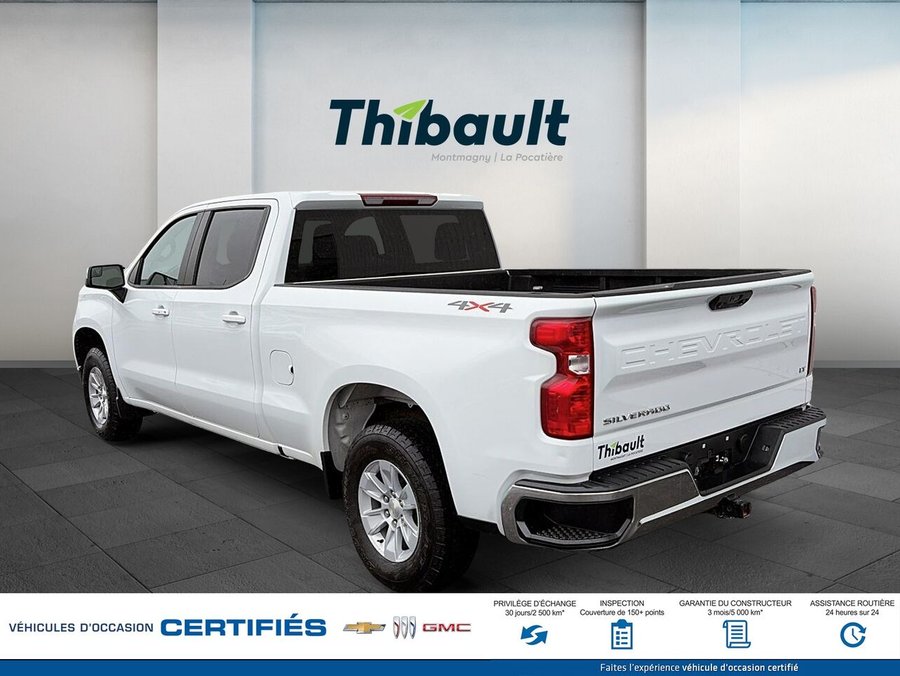 2025 CHEVROLET SILVERADO LT cabine multiplace 4RM 157 po White