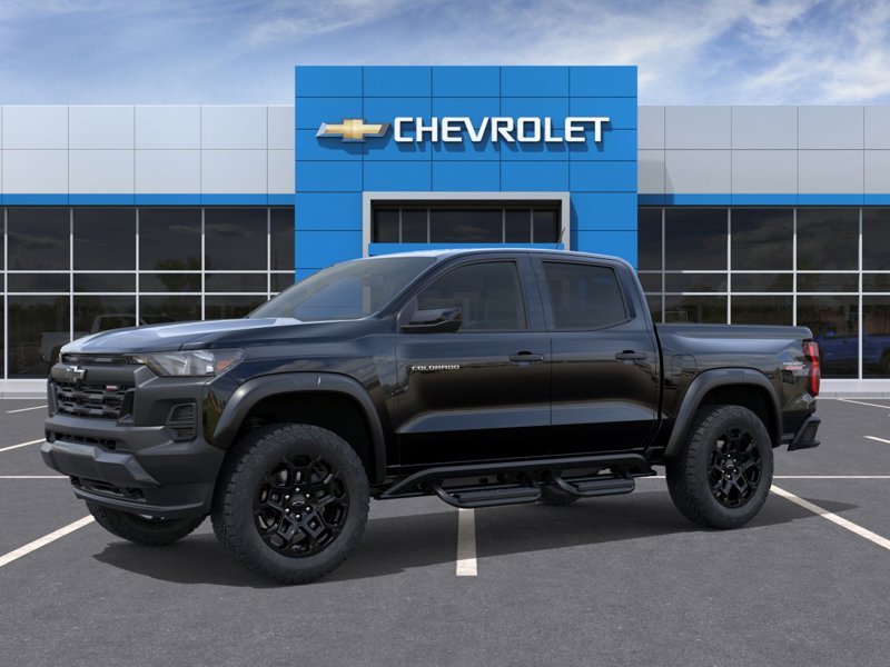 CHEVROLET Colorado COLORADO 4WD CREW CAB TRAIL BOSS SHORT BOX (0TR) 2026 NOIR Mont-Laurier - photo #1
