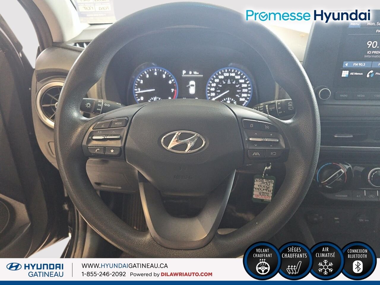 2023 Hyundai Kona 2.0L Essential *** awd , sieges chauffant , certifier *** Black Ottawa & Gatineau - photo #11